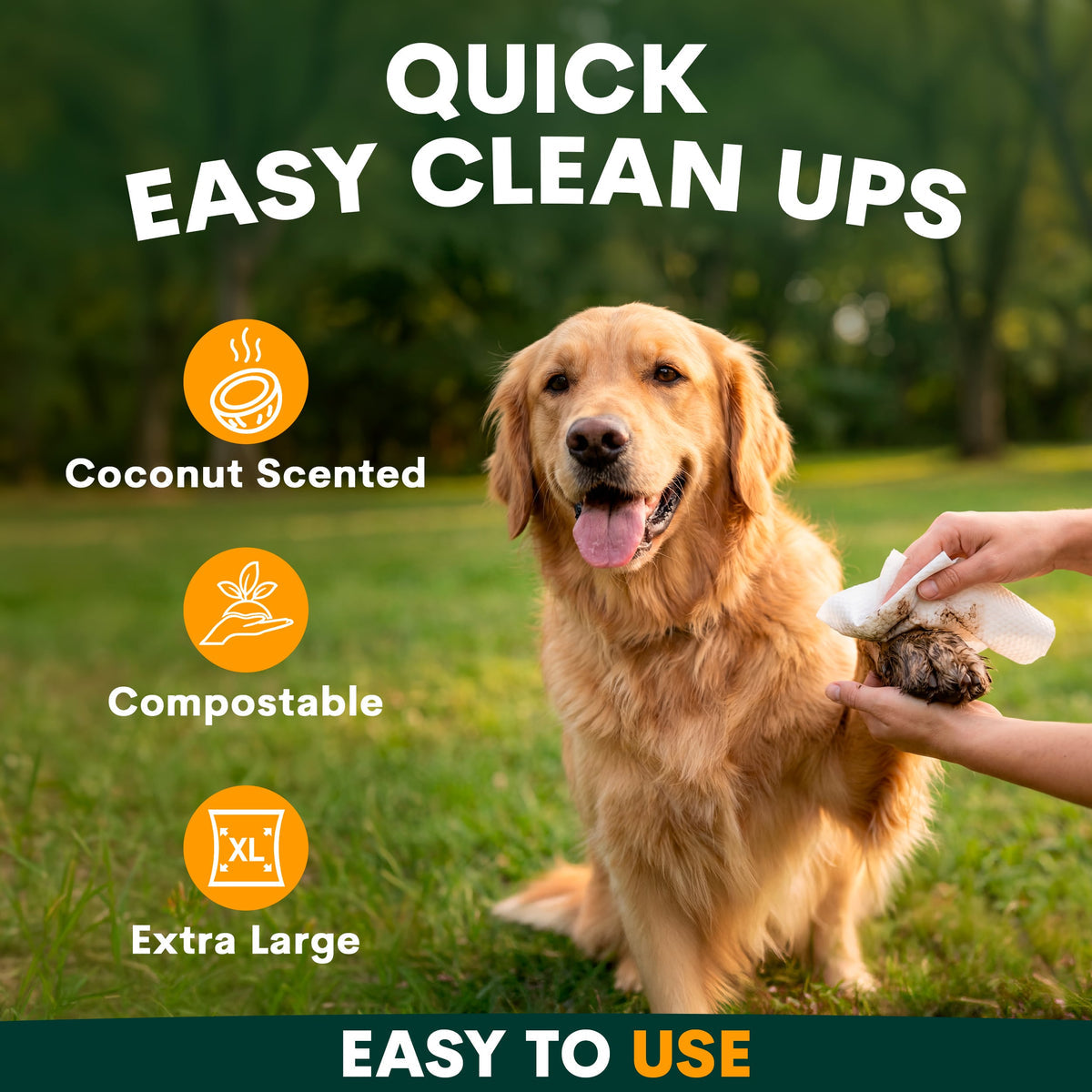 Petz Park - 狗狗濕紙巾 Dog Wipes