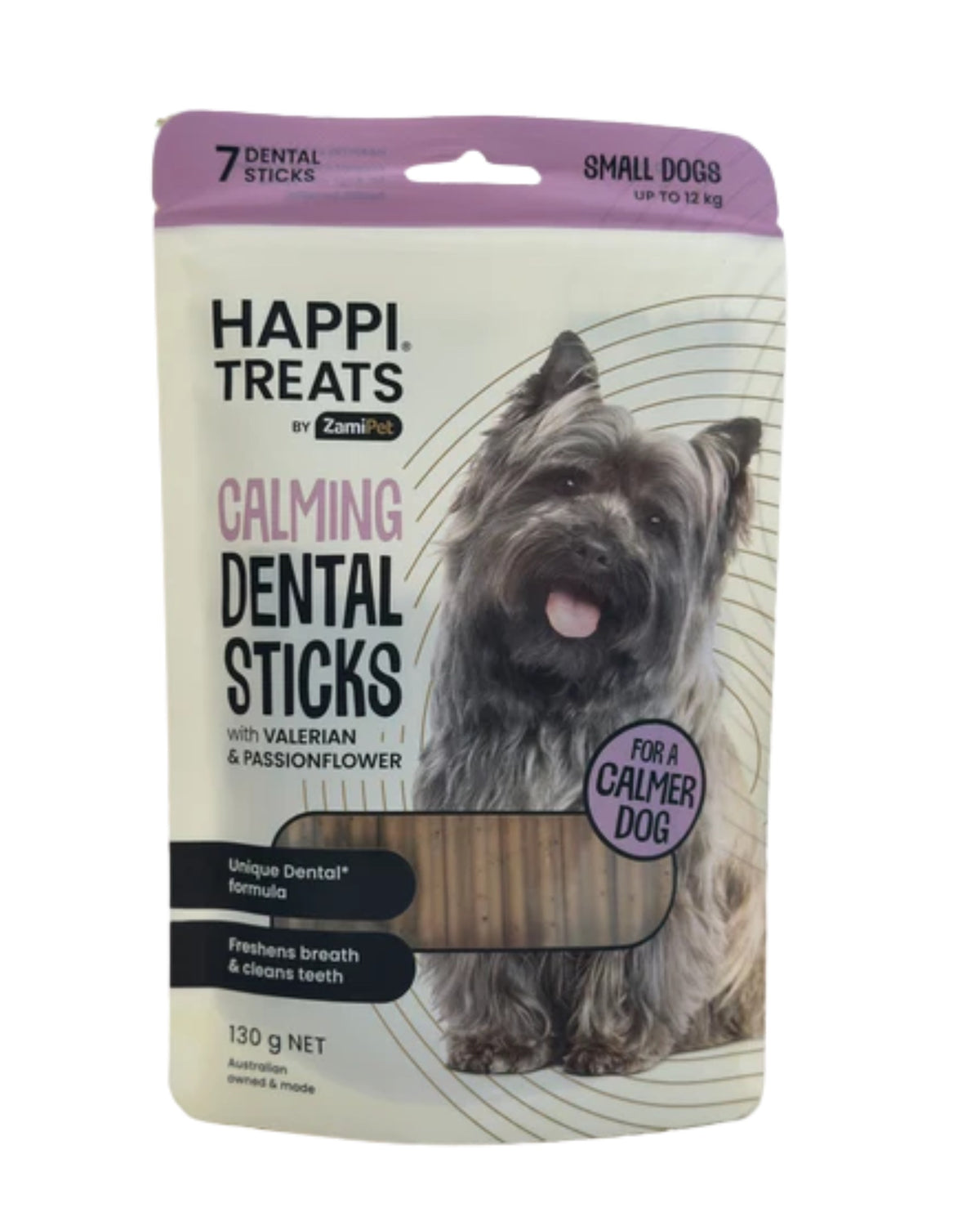 ZamiPet - 舒壓潔齒棒 HappiTreats Calming Dental Sticks