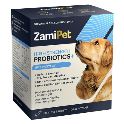 ZamiPet - 高效益生菌腸道保護 High Strength Probiotics+ Gut Protect
