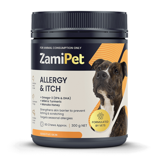 ZamiPet - 過敏止癢保健 Allergy & Itch Supplement for Dogs
