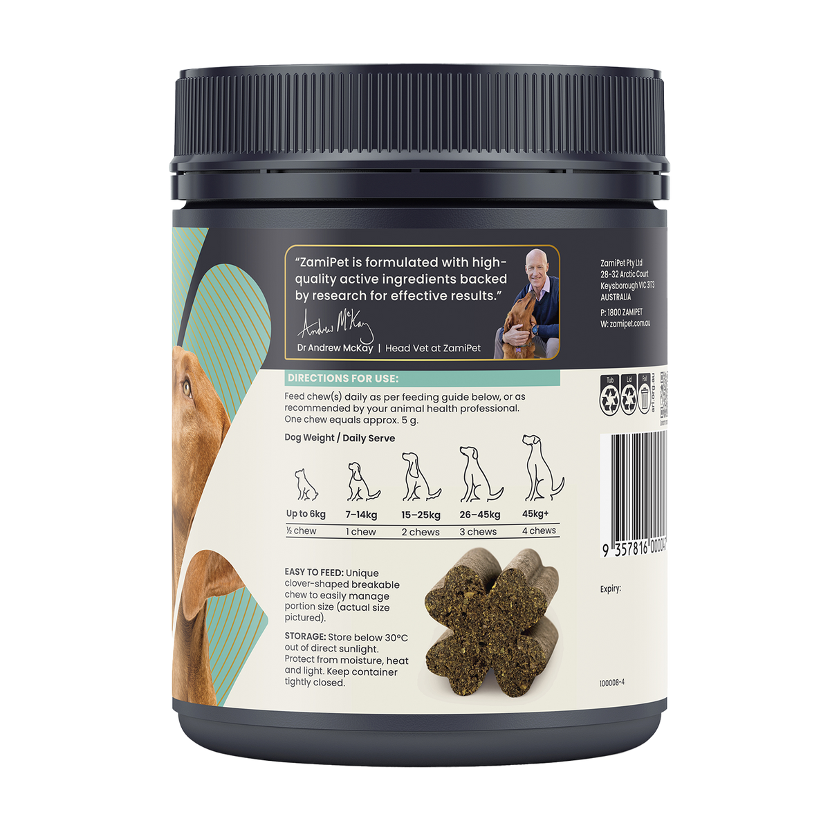 ZamiPet - 成犬綜合維他命 Complete Care Multi for Dogs